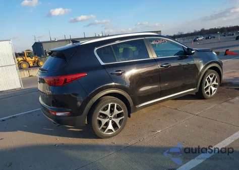 2017 Kia Sportage Sx Turbo z USA, uszkodzony, nr VIN KNDPRCA63H7207123